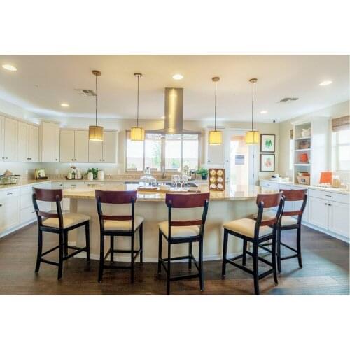 2019 new design kitchen cabinets white color modern high gloss lacquer kitchen furnitures L1606048