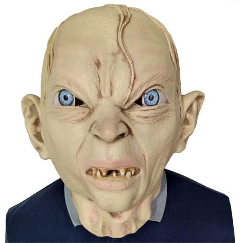 2021 Scary Silicone Angry Face Masken Halloween Party Cosplay Headgear Tricky Biochemical Alien Caps Mask For Unisex Mascarillas