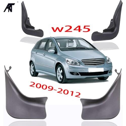 4pcs Splash Guards Mud Flaps MudFlaps For Mercedes-Benz B-Class W245 B200 2009-2012