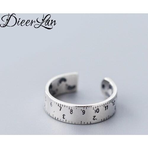 Bohemian Vintage 925 Sterling Silver Moon Star Rings For Women Gifts Girls Open Retro Antique Rings Wedding Jewelry