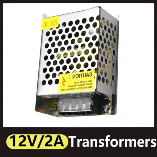 Switching Power Suply Lighting Transformers AC 110V 220V To DC 12V Source Adapter 2A LED Adapter for CCTV