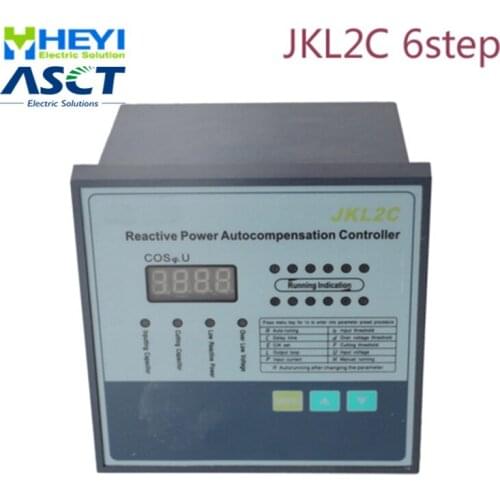 JKL2CReactive power compensation controller 220v 50hz 6step