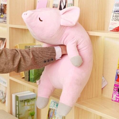 2020 Hot Sell Soft Stuffed Animals Pig Plush Baby Appease Sleeping Doll Cotton Girl Toys For Children