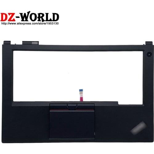 New Original for Lenovo ThinkPad T440P Keyboard Bezel Palmrest Cover with NFC Touchpad and Touchpad Cable 04X5397