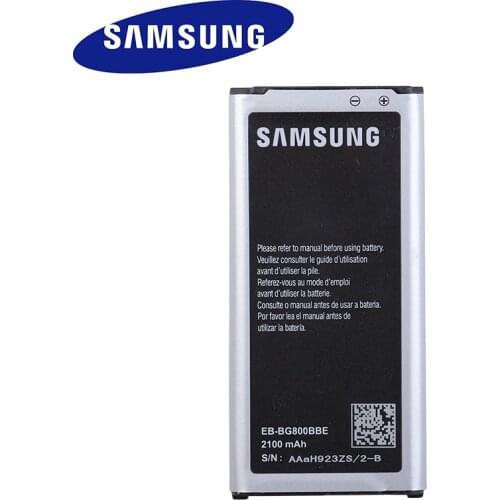 Original Battery Samsung S5 mini For Samsung Galaxy S5 Mini G800 G800F G800H G800A G800Y G800R with NFC EB-BG800BBE 2100mAh