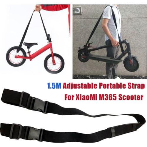 Portable Scooter Shoulder Strap Adjustable Handle Balance Belt Car Trolley Sliding for Xiaomi M365