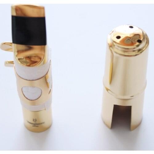 Professional Tenor Soprano Alto Saxophone Metal Mouthpiece Gold Plated Mouthpiece Sax Mouth Pieces Size 5 6 7 8 9