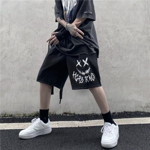 Women shorts loose traf High waist Streetwear Summer clothes oversize sports harajuku plus size Sweatpants Gothic korean Hip Hop