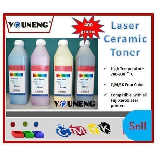 Compatible ceramic toner powder for Ricoh spc430 spc440 2500 High temperature Vitrotype ceramic powder ,CMYK 100g/color 400g/lot