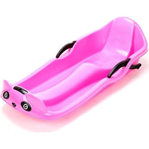 PANDA Parent And Child-Adult Double Sandboard Grass Skiing Board Snow Sledge Veneer Extra-large Thick Skis