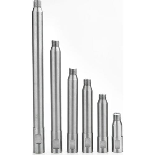 Thicker Heavy 45 # Steel Diamond Core Bit Extension For M22 Thread Extension Rod (length 160-950mm)