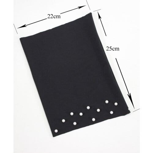 Vintage cotton pearl fashion shirt lace sweater Elegant pile pointed Shirt Peter Pan Women Decorative beaded high fake collar