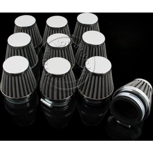 10PCS Motorcycle 52 mm Air Filter For Honda CB650Z CB750K CB400NT/T2 Kawasaki KZ ZR Suzuki GS400 GS550 GSX400 GT500 Yamaha XJ