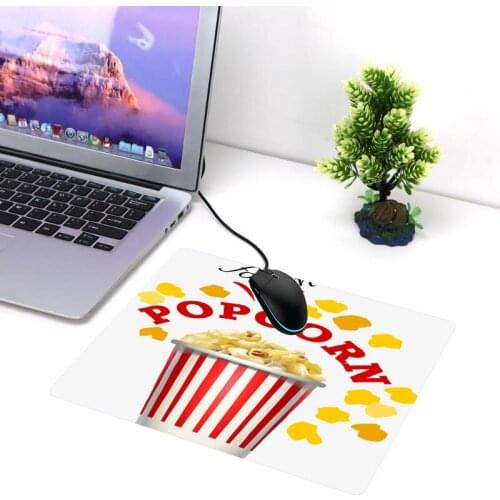 Mairuige High Quality Popcorn Puffed Rice Cartoon Mouse Pad Non-slip Keyboard Cute Mousepad SmallSize Mat22X18/25X20/25X29
