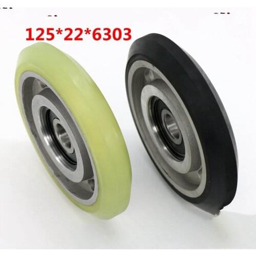 1pcs OTIS elevator Rolling guide shoe AA24180 wheel diameter 125*22*6303 AQ1H651