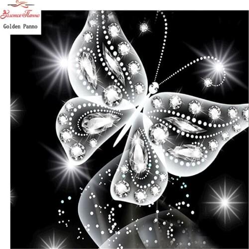 Diamond Painting Full Square 5D Diy Daimond Embroidery Diamant Mosaic Sale Displasy Broderie Diamant Beauty Butterfly 02