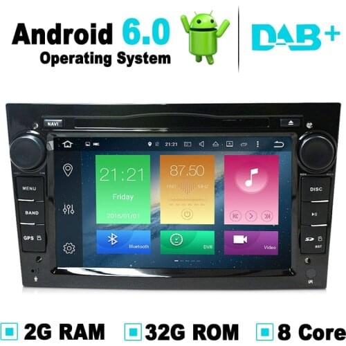 Android 6.0 Car Radio DVD GPS for Vauxhall For OPEL Astra H Corsa Vivaro Meriva Zafira B Omega Tigra Support TPMS DVR DAB+ RDS