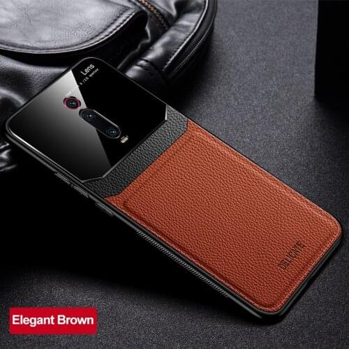 I coque,cover,case,For Xiaomi Redmi K20 Pro Mi 9t mi9T Pro On leather Mirror glass Silicone Shockproof phone Luxury cute cases