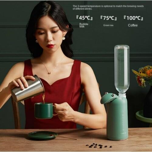 Sliding cover instant water dispenser household three-stage water temperature small quick heating desktop table top water dispen