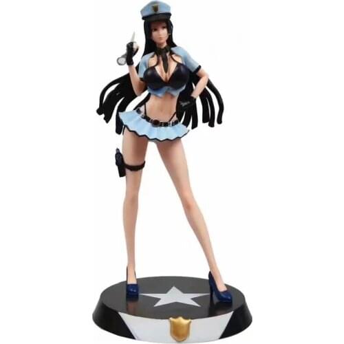 32cm big size anime figure one piece Boa Hancock uniform sexy figure pvc Collection action figure 2020 new model toys