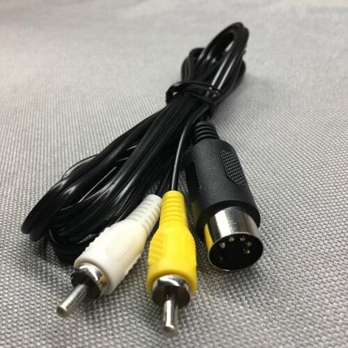 FZQWEG 5 PIN AV Cable for SEGA Genesis 1 Genesis 1 AV