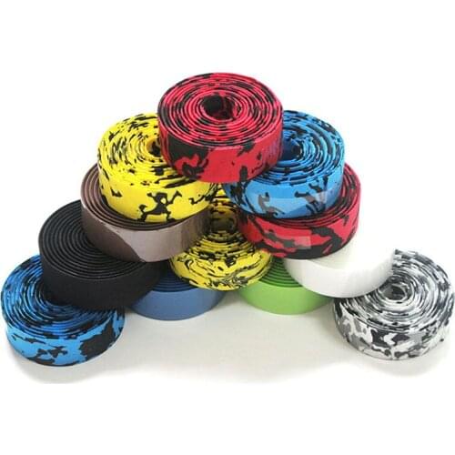 2pcs Bicycle Handlebar Tape Cycling Handle Belt Steering Wheel Cover Bike Cycling Handle Non-slip Bike Accessories Handle Belt