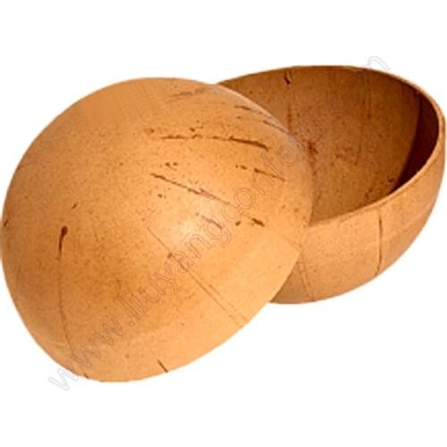 Display shell material 2 2.5 3 4 5 6 7 8 10 12 16 inch paper hemisphere shell casing round display shell cover