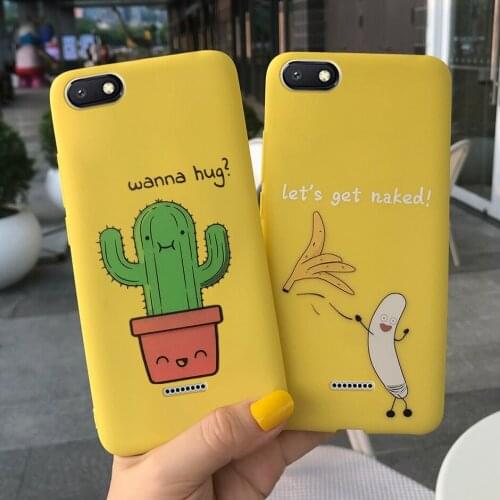 Cute Phone Case For Xiaomi Redmi 6A Case Redmi 6A A 6 Pro Soft Silicone Back Cover Candy Color Cases For Xiaomi Redmi 6A Bumper