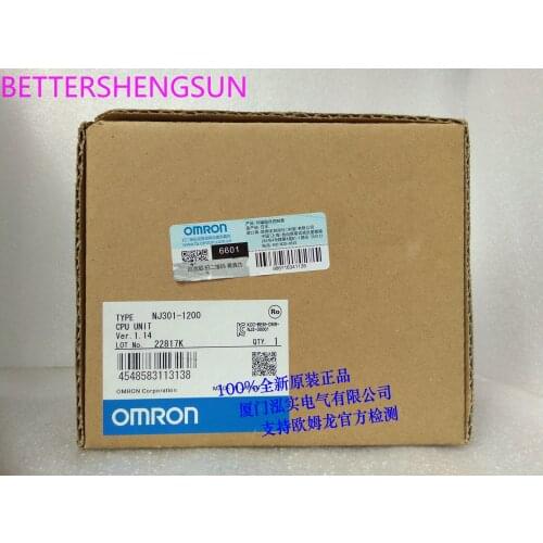 NJ301-1200PLC Controller Module Brand New & Original Supports Official Detection