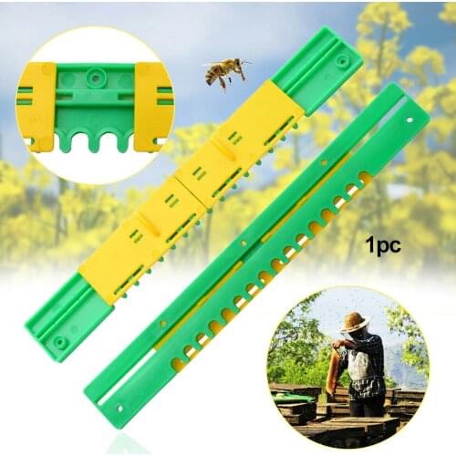 Practical Control Plastic Professional Travel Gate Breeding Effective Sliding Equipment For Bee Hive Protective Beekeeping Tool