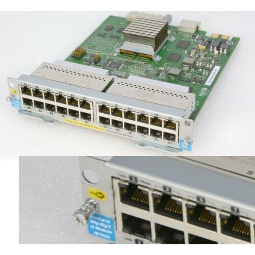 Industrial J8702A ProCurve Switch 5400zl 24p 10/100/1000 PoE Module NOT-NEW