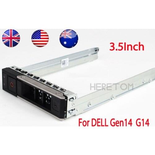 US/ UK/ AU Shipping New 3.5" LFF HDD Caddy Tray X7K8W for Dell G14/ Gen14 R640 R6415 R740 R7415 R7425 R740xd R940 0X7K8W