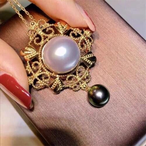 Gorgeous Pendant Base Mount Finding Settings Jewelry Parts Fitting Accessories for Pearls Corals Jade Beads Crystal Stones