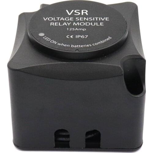 125A Voltage Sensitive Relay (VSR ) Heavy Duty Smart Battery Isolator