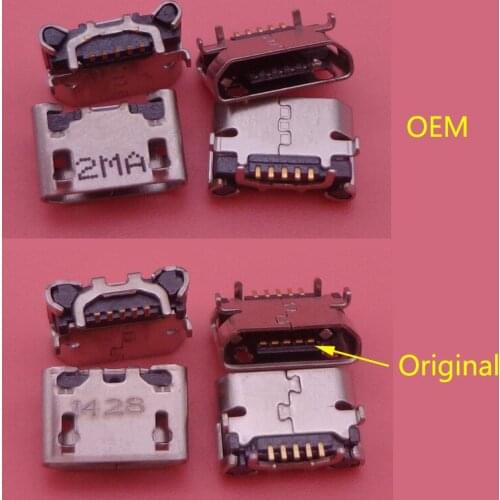 50pcs For Asus Fonepad 7 2014 FE170CG ME170C ME170 K012 fe170 Micro usb Charge Charging Connector Plug Dock Socket Port
