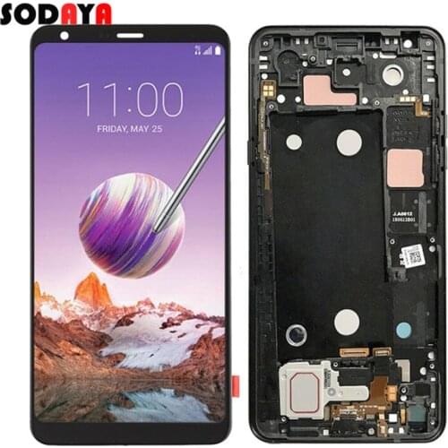 6.2" For LG Q Stylo 4 Stylo4 Q710 Q710MS Q710CS LCD Display + Touch Screen Digitizer Assembly With Frame Free Shipping