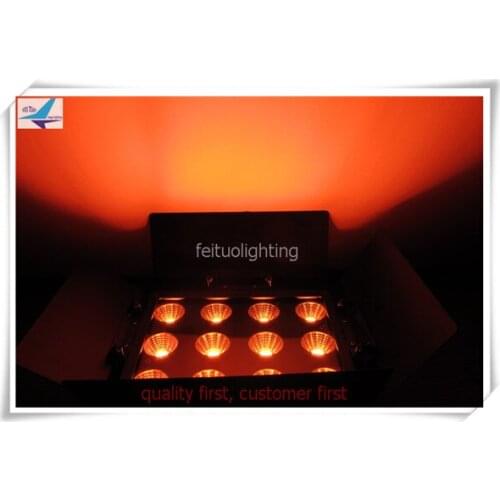6 pieces/lot 12x15w 3 in 1 rgb led wall washer dmx rgb led wall washer light