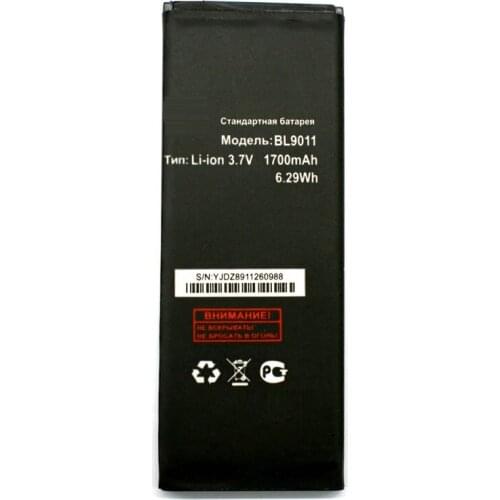 For Fly BL9011 Battery Fly FS406 Stratus 5 Accumulator 1700mAh