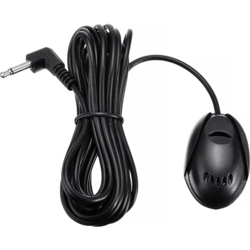 Car External Mic Cable Portable Wired Car Microphone Mic For Car DVD Radio Stereo Player