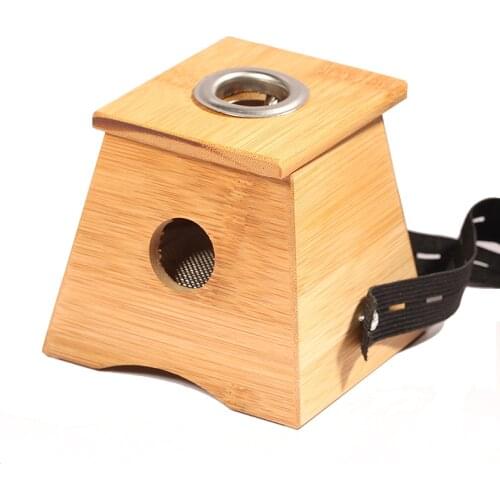 Bamboo Moxa Burner Moxibustion Box Acupuncture Roller Stick Holder Neck Arm Body Acupoint Massage Moxibuting Therapy Device