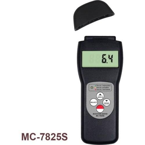 MC-7825S Search Type Wood Moisture Meter Measuring Range 0~70% Adopt Non-invasive Measuring Method