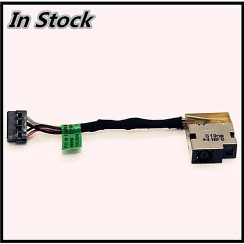 Laptop DC Power Jack Cable Charger Connector port Wire Cord For HP ENVY X2 15-C 15-C001DX Detachable 15-C