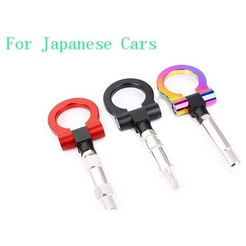 New Arrival Racing Screw Aluminum Towing Hook Ring Kit For Japanese Cars