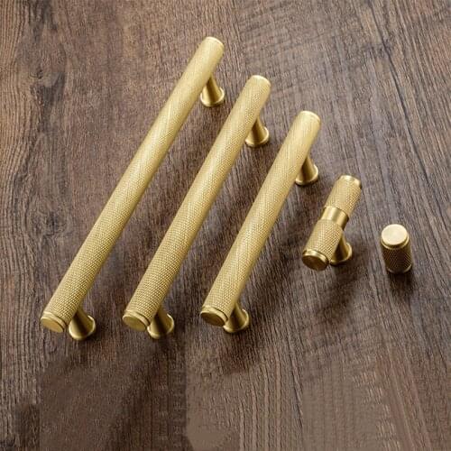 Copper Furniture Handle Drawer Knobs Kitchen Handles Cabinet Knobs and Handles Gold Cupboard Handles Pulls