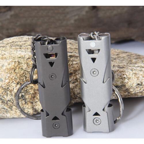 Metal Whistle Referee Sport Rugby High Decibel Party Training School Soccer Football Basketball Cheerleaders Cheer Tools