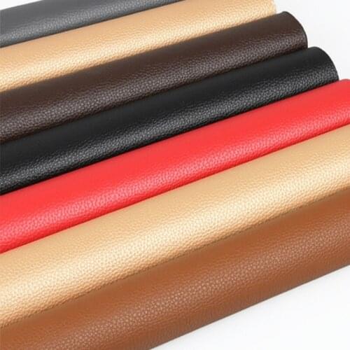 Sofa Leather Fabric Soft Bag Cloth Car Thickening Simulation Artificial Leather Diy Hard Bag Headboard Leather Pu Material