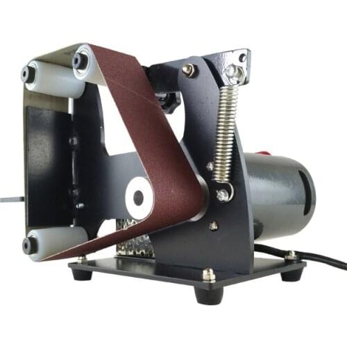 Small Electric DIY Polishing Machine Sand Belt Machine Knife Grinder Multi-function Belt Machine