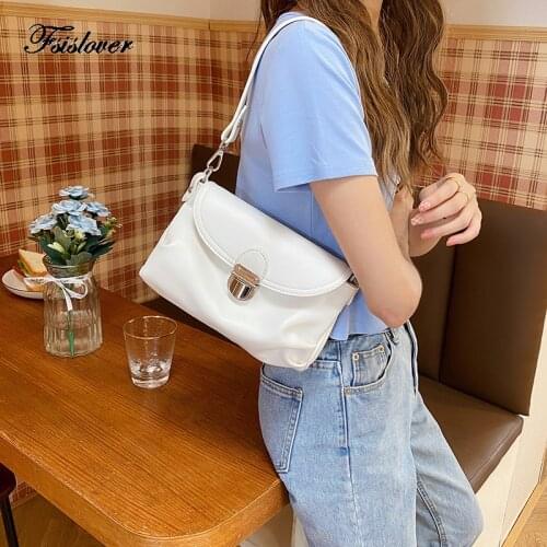 2021 New mini handbags women fashion Ins France retro soft PU shoulder strap Shoulder bag purse simple style Crossbody Bags
