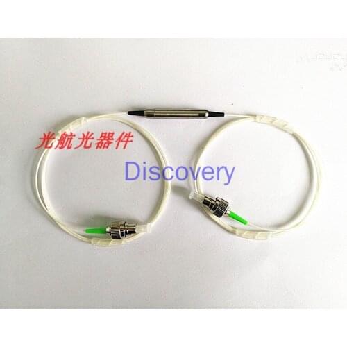 In-line Optical Fiber Isolator Single-stage Optical Fiber Isolator Optical Isolator FC/APC Fiber Length 1 Meter 0.9mm