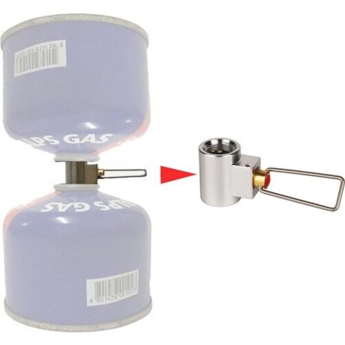 Outdoor Camping Gas Refill Adapter Stove Cylinder Gas Tank Burners Stove Connector Gas Stove Adapter Converter